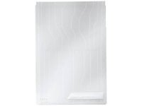 Leitz Sichtmappe A4 – transparent, Kunststoff, 200 µm, 3er-Pack