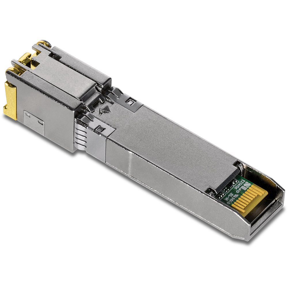 TRENDnet TEG-10GBRJ SFP-Transceiver – 10 Gbit/s, RJ-45 (Kupfer), bis 100 m – für SFP+ Steckplätze