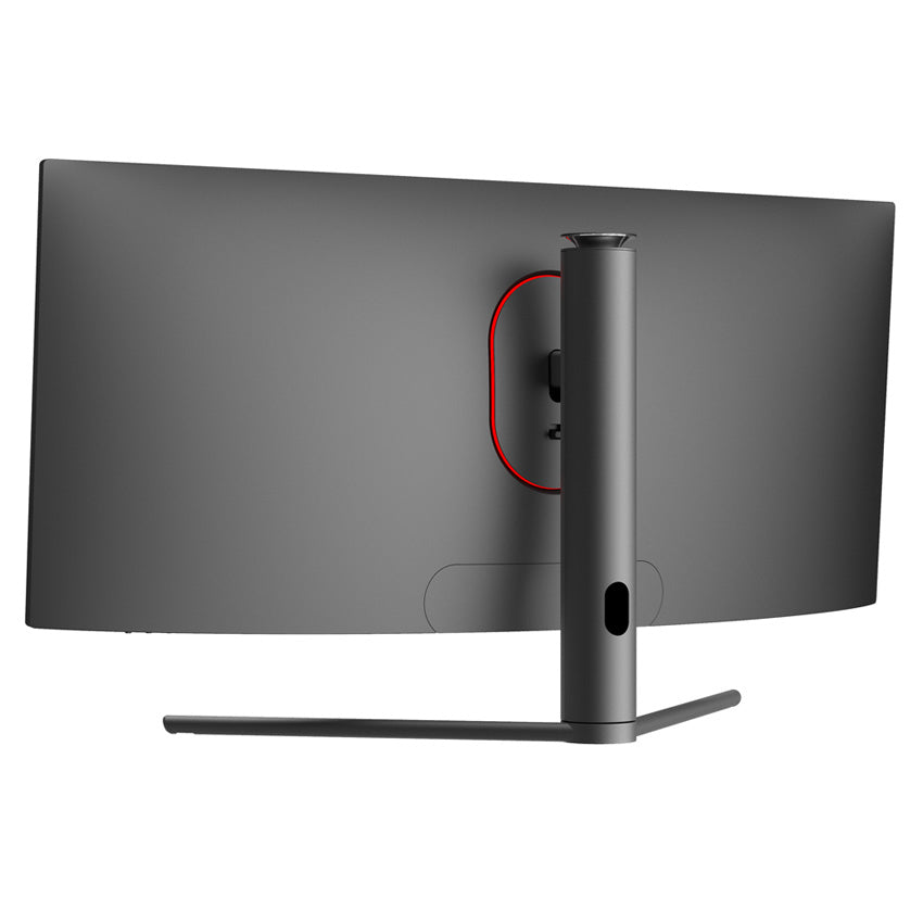 LC-Power LC-M34-UWQHD-165-C – Monitor, 34", 165 Hz, 350 cd/m², Gebogen, Höhenverstellbar, VESA 75 × 75, Schwarz