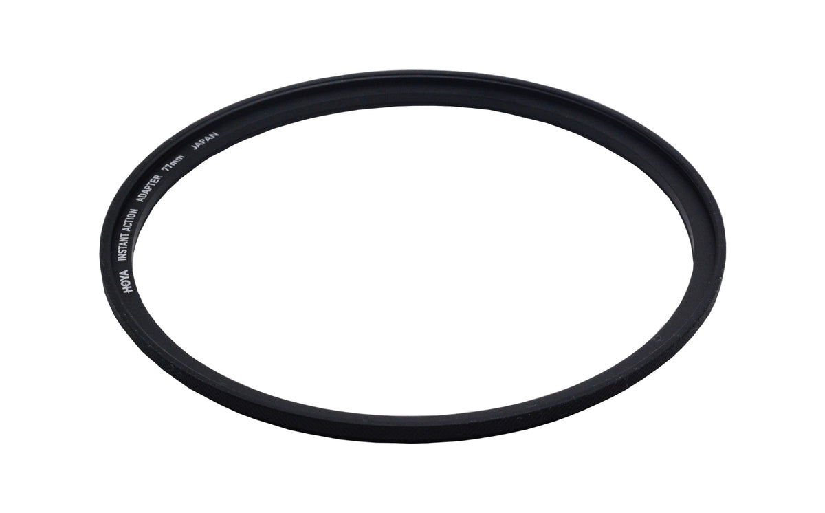 Hoya Instant Action Adapterring – 77 mm, Aluminium – für Objektive mit 77 mm Filtergewinde