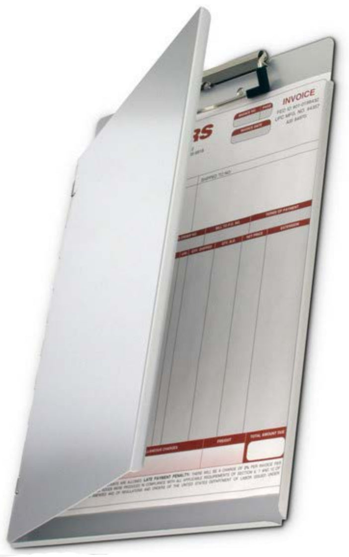 Laufer Läufer Klemmbrett A4 – Aluminium, Aufhängeöse