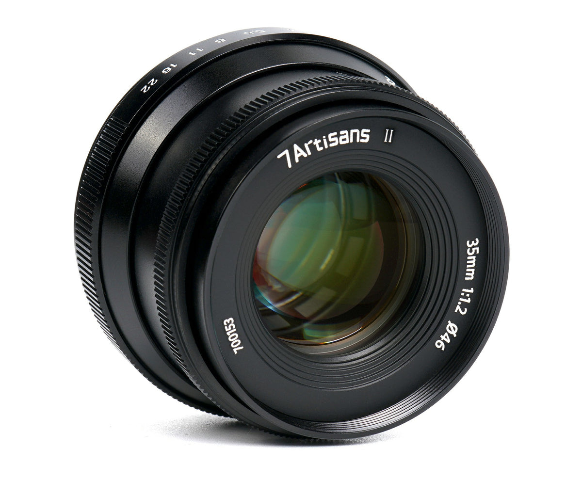 7Artisans 35mm F1.2 II Objektiv – 35 mm f/1.2 – Manuell – für Fujifilm (X-Mount) – APS-C