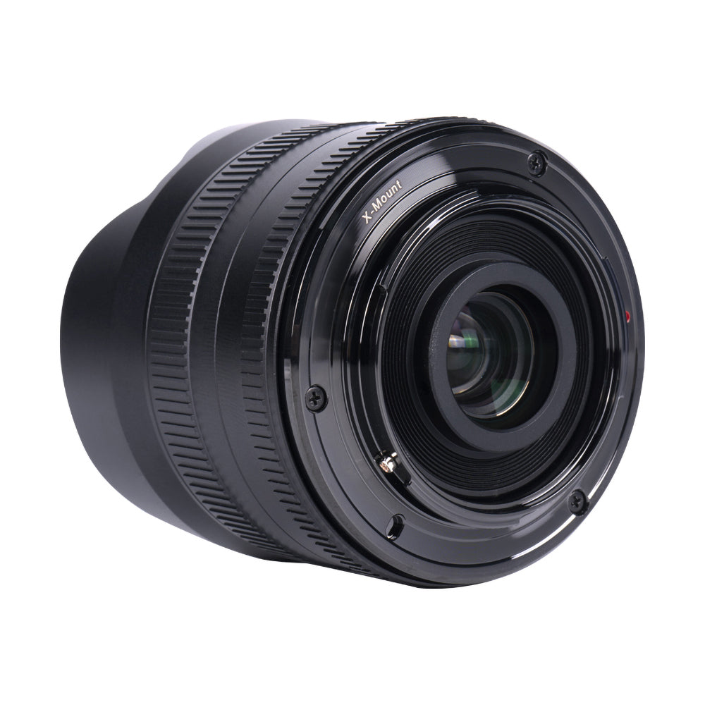 7Artisans 7.5mm F2.8 MKII Objektiv – 7,5 mm f/2.8, Fisheye – für Fujifilm X-Mount – Schwarz