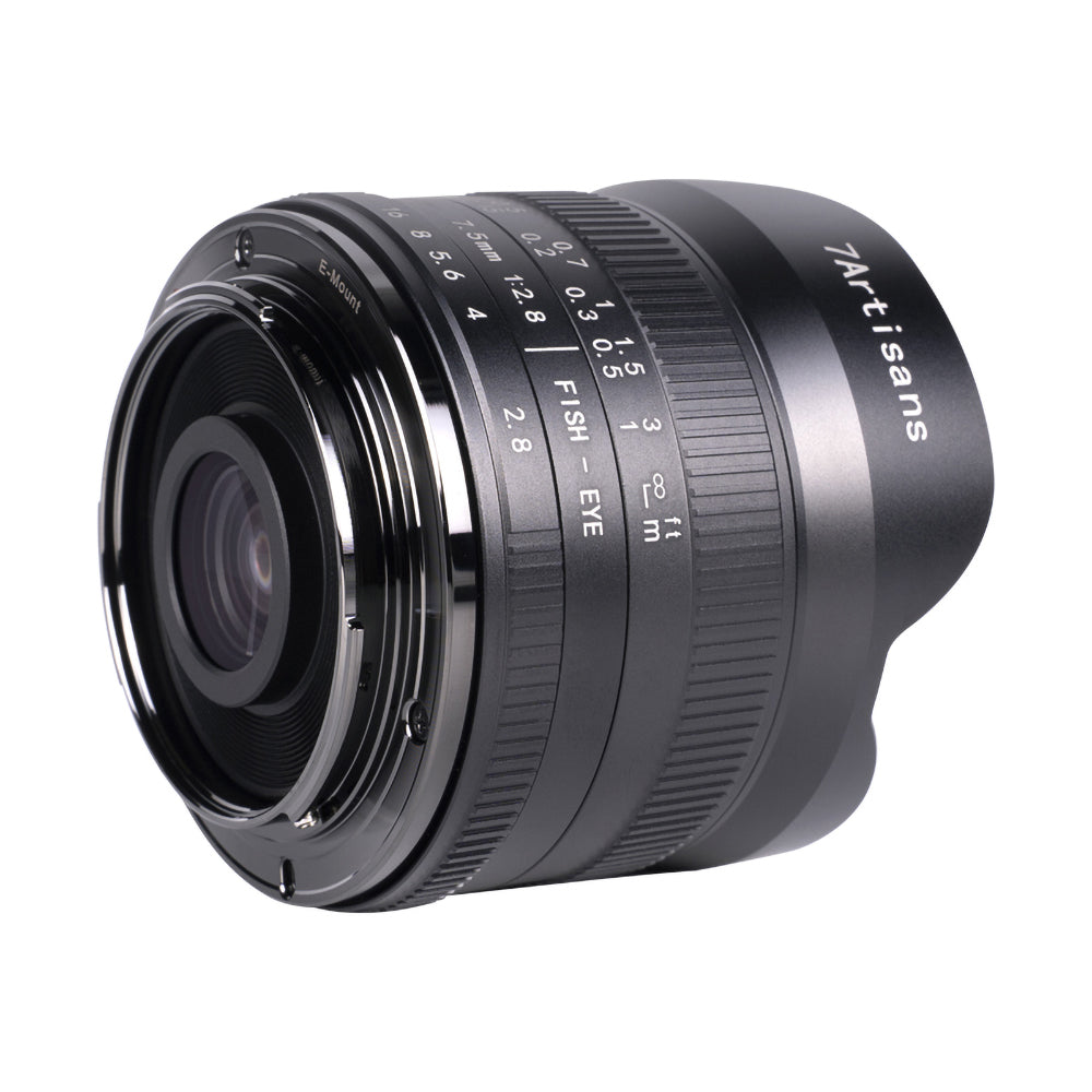 7Artisans 7,5 mm F2.8 MKII Fischaugenobjektiv – für Nikon Z – APS‑C, manuell, 190°
