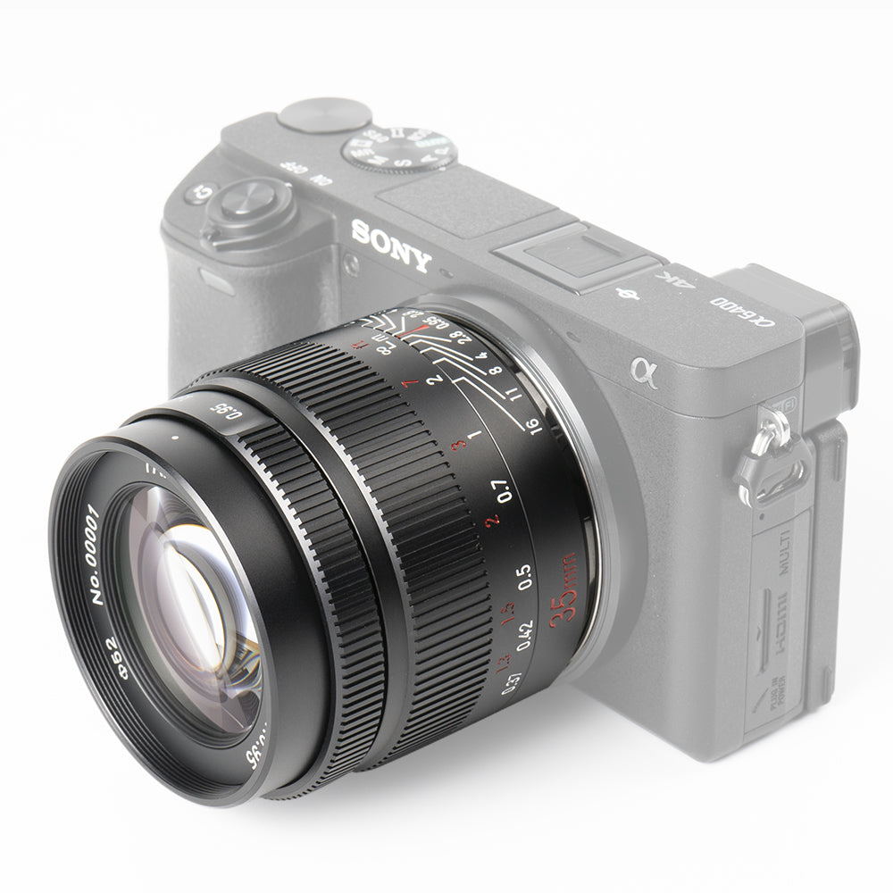 7Artisans 35mm F0,95 Objektiv – Sony E-Bajonett