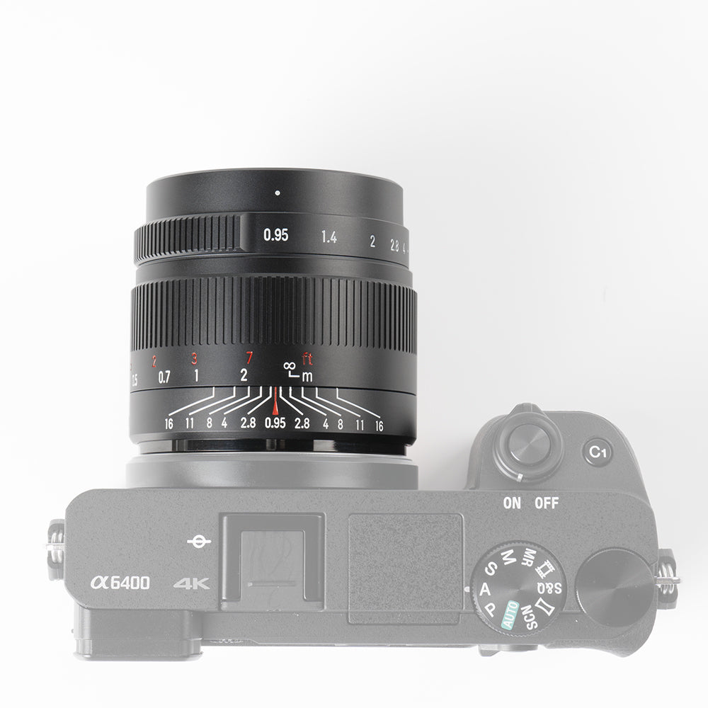 7Artisans 35mm F0,95 Objektiv – Sony E-Bajonett
