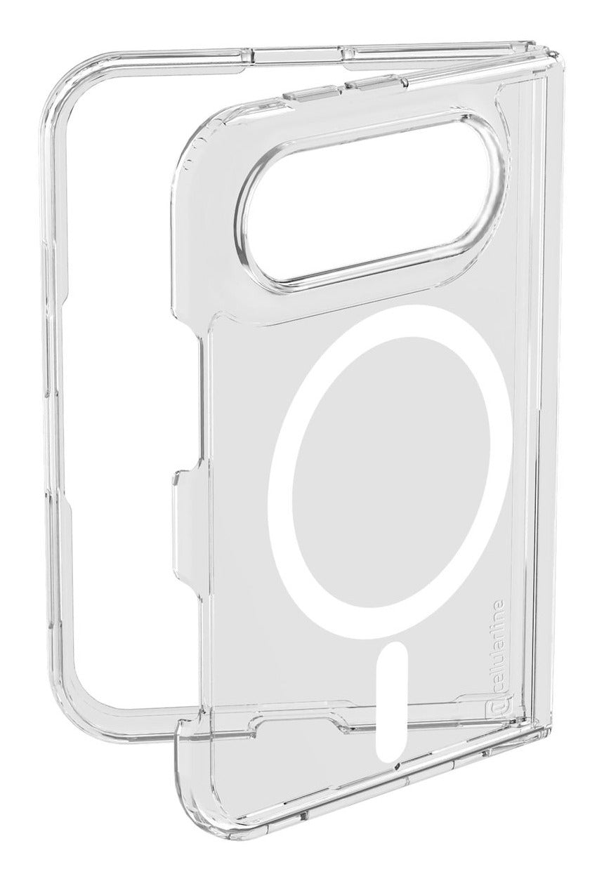 Cellularline Ultra Slim Mag Backcover – für Apple iPhone 18 Duo, MagSafe, Kunststoff, Transparent