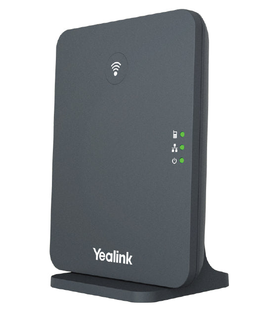 Yealink W70B – DECT-Basisstation, unterstützt 10 Mobilteile, 300 m Reichweite, PoE