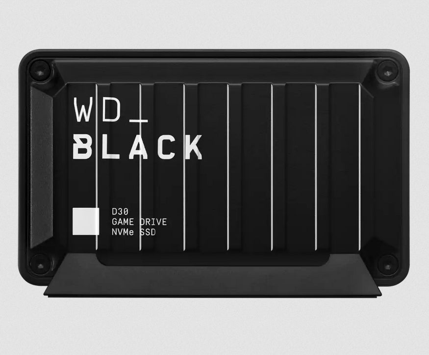 Western Digital WD_BLACK D30 Speichergerät (SSD) – 2 TB, USB 3.2 Gen 2 (USB-C), schwarz