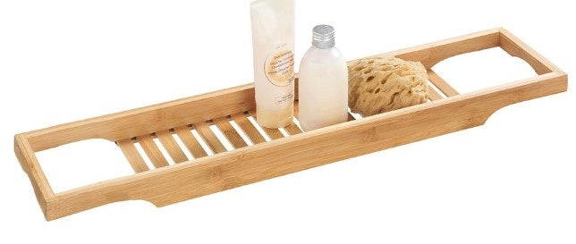 Wenko Aufbewahrungsbox (Bad) Bambusa – Bambus, 70×16×4,5 cm, Holz