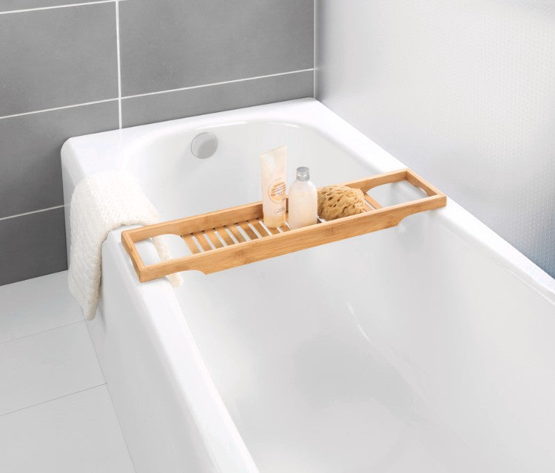 Wenko Aufbewahrungsbox (Bad) Bambusa – Bambus, 70×16×4,5 cm, Holz