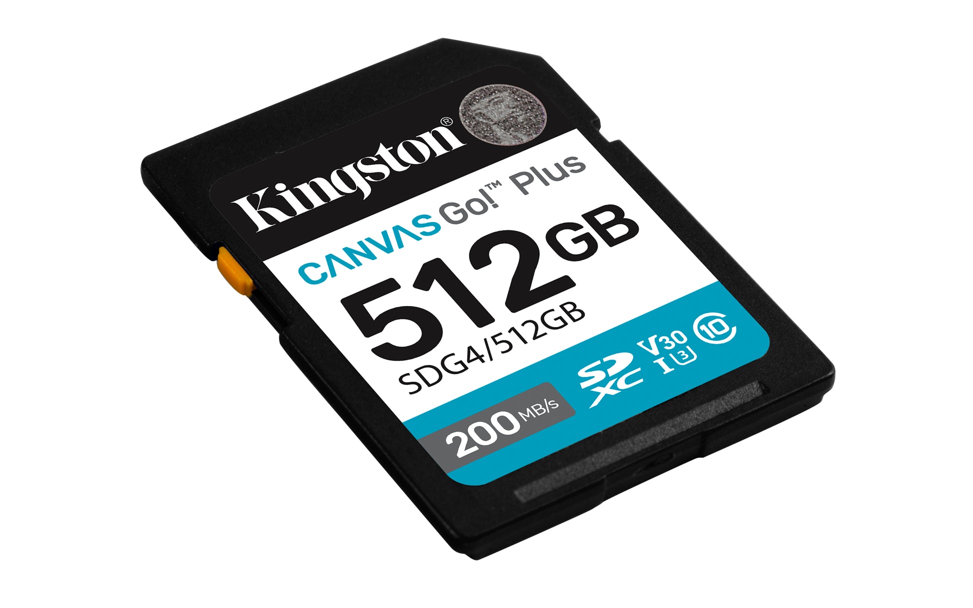 Kingston Technology Kingston Canvas Go Plus 200R Gen4 Speichergerät – 512 GB, UHS‑I, Klasse 10 / U3 / V30 / 200 MB/s