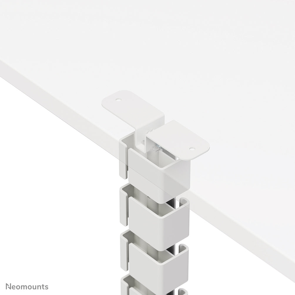 Neomounts ADS06-130WH Kabelführung – L 1'292 mm, höhenverstellbar, weiss, Kunststoff, B 994 × T 32 mm