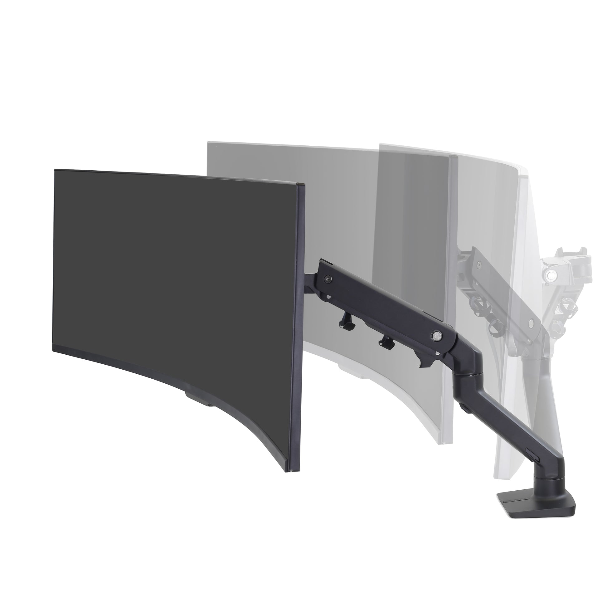 Ergotron HX – Monitorarm, Drehbar, Schwarz