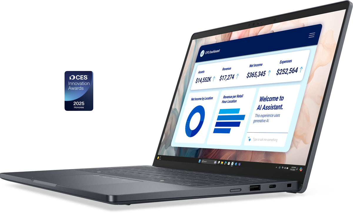 Dell Pro 14 Premium Pa14250 – 14" WUXGA, Core Ultra 5 236V, 16 GB, 512 GB SSD, Win 11 Pro