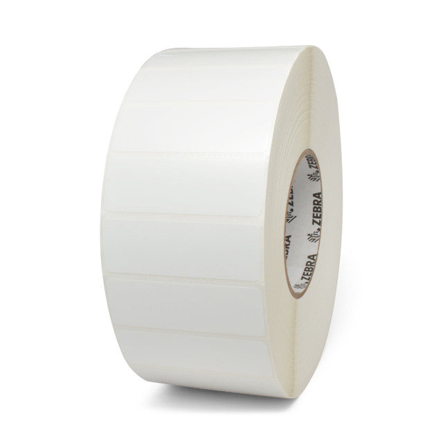 Zebra Etiketten, 60 mm × 25 mm, synthetisch, selbstklebend, 400 St./Rolle, 1 Rolle/Packung