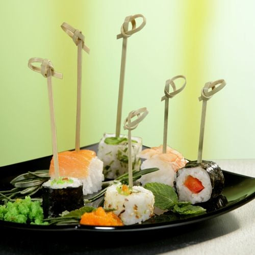 Papstar Fingerfood-Spiesse Bambus, 6 cm – 250 Stk.