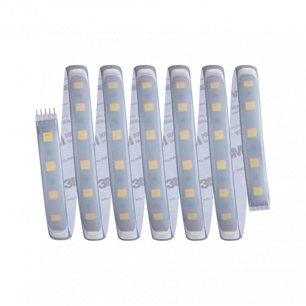 Paulmann LED-Strip MaxLED 500 – 2,5 m, 1375 lm, 16 W, 2700–6500 K, dimmbar, IP44, silber, beschichtet