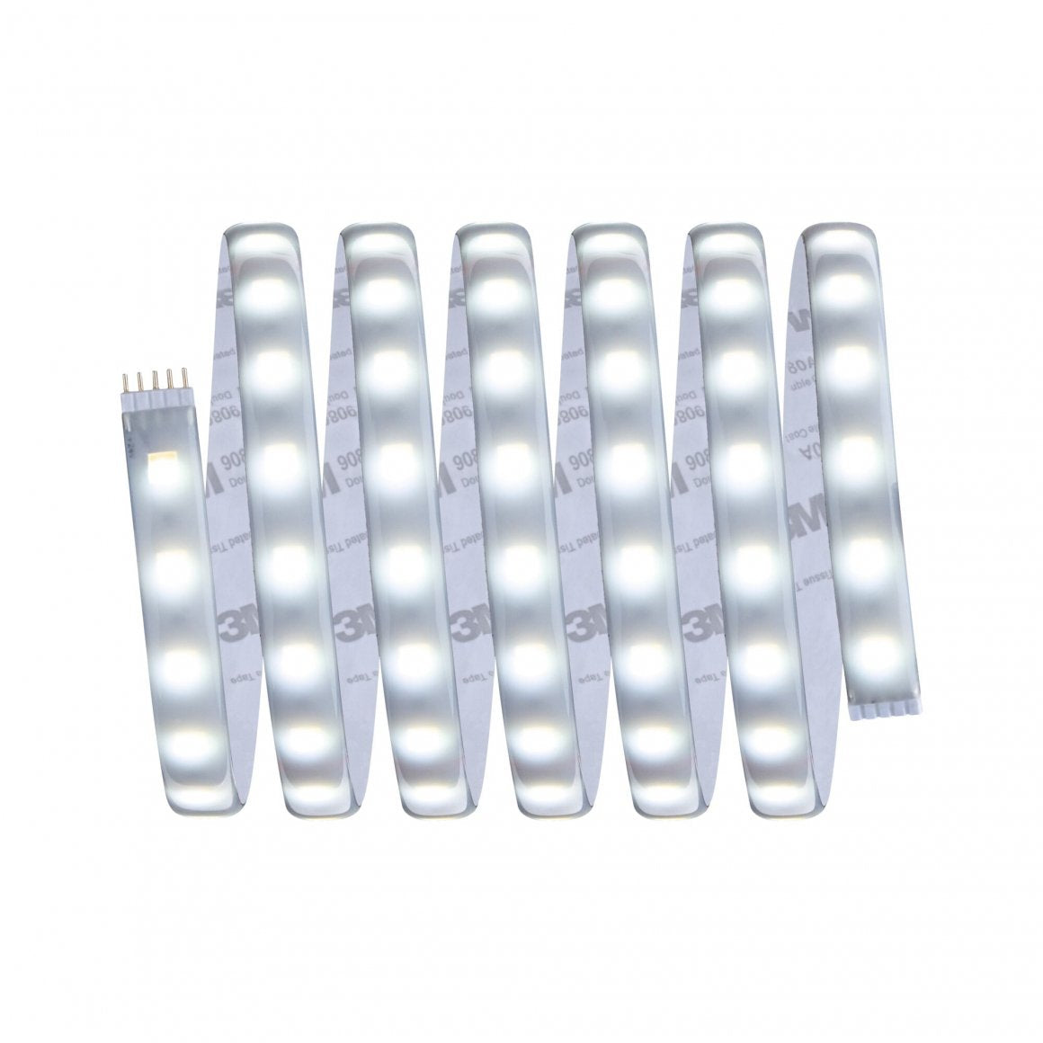 Paulmann LED-Strip MaxLED 500 – 2,5 m, 1375 lm, 16 W, 2700–6500 K, dimmbar, IP44, silber, beschichtet