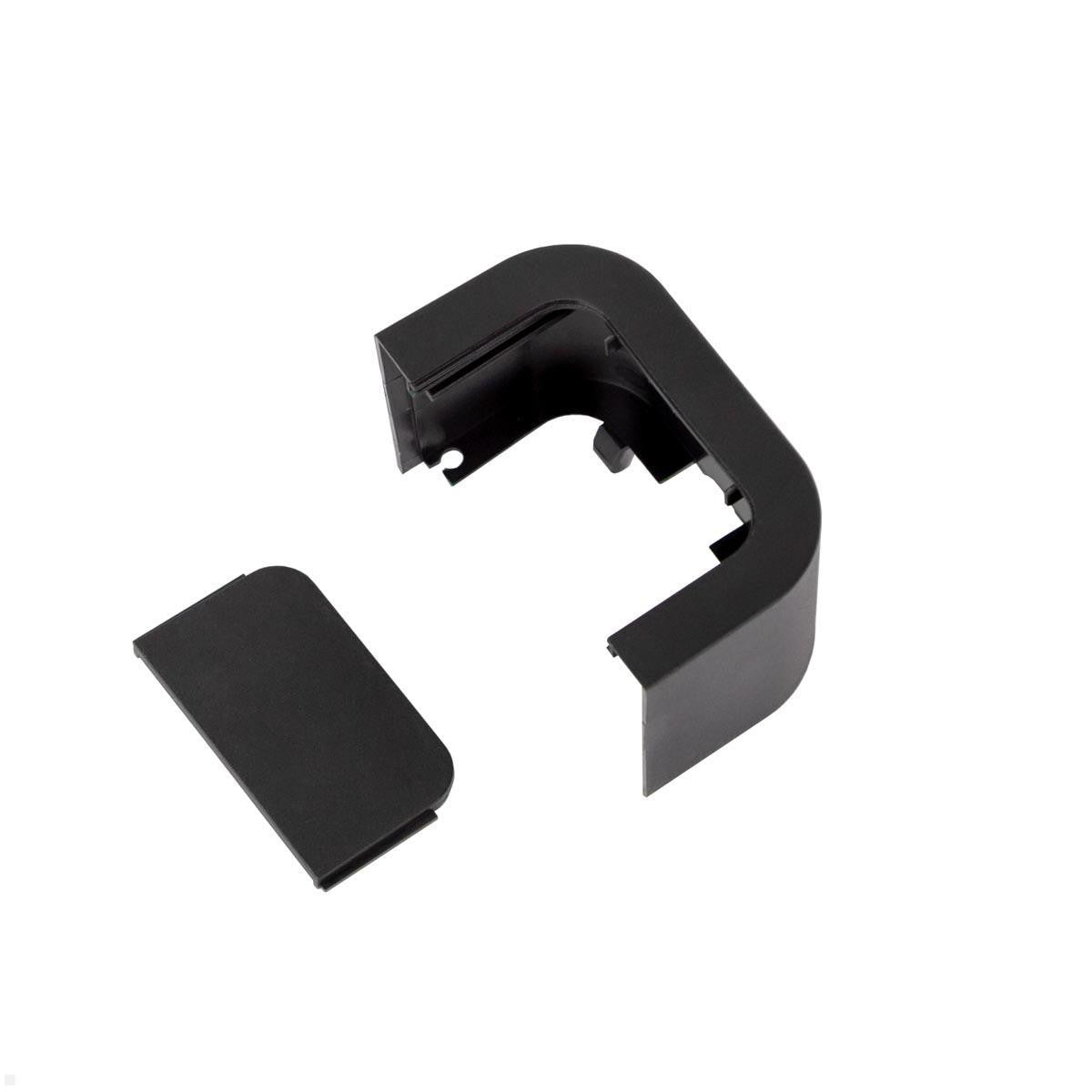 Bachmann PRIMO2 Steckdosenleiste, 6×T13, ohne Schalter, 2 m, IP20 – schwarz
