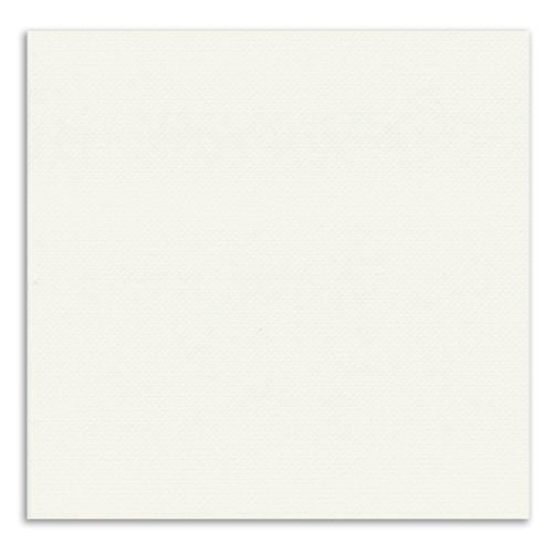 Papstar Servietten Pure Weiss – 33 × 33 cm, 2-lagig, 1/4-Falz – 50 Stück