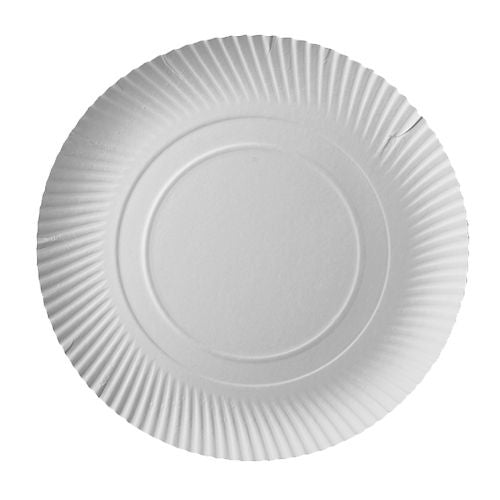 Papstar Papier/Karton Teller, rund – Ø 32 cm, weiss – FSC – 100 Stk.