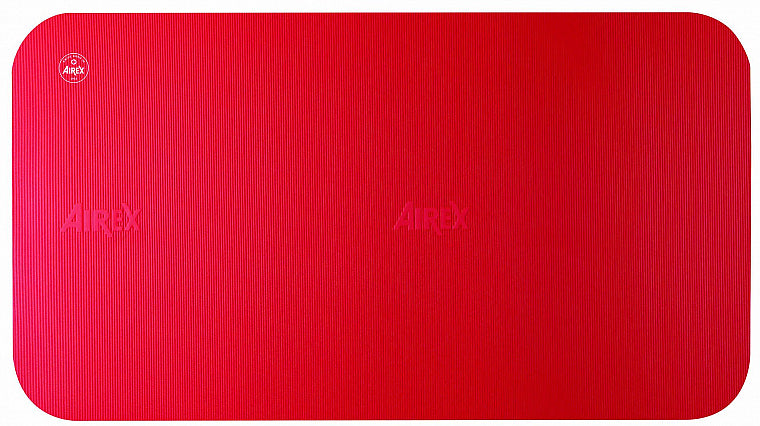 Airex Anti-Ermüdungsmatte – 100 × 185 cm, 1,5 cm, rot, faltbar, für Fitness, Gymnastik