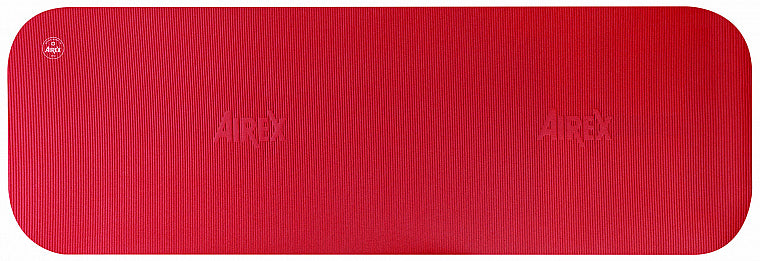 Airex Bodenmatte Coronella – 60 × 185 cm, Rot, Schaum, Dicke 1,5 cm