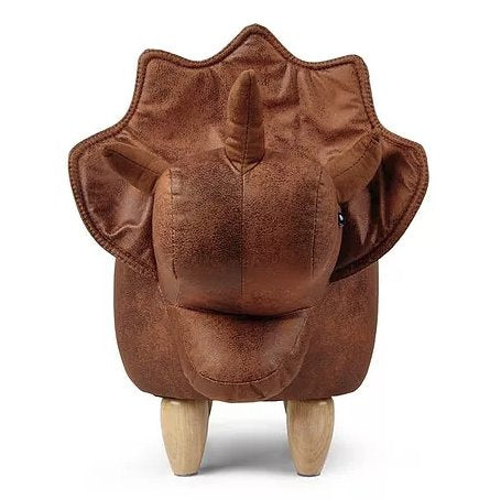 Zoosy Dino Kinder-Bürostuhl – Schaumstoff/Textil – Braun, Dinosaurier
