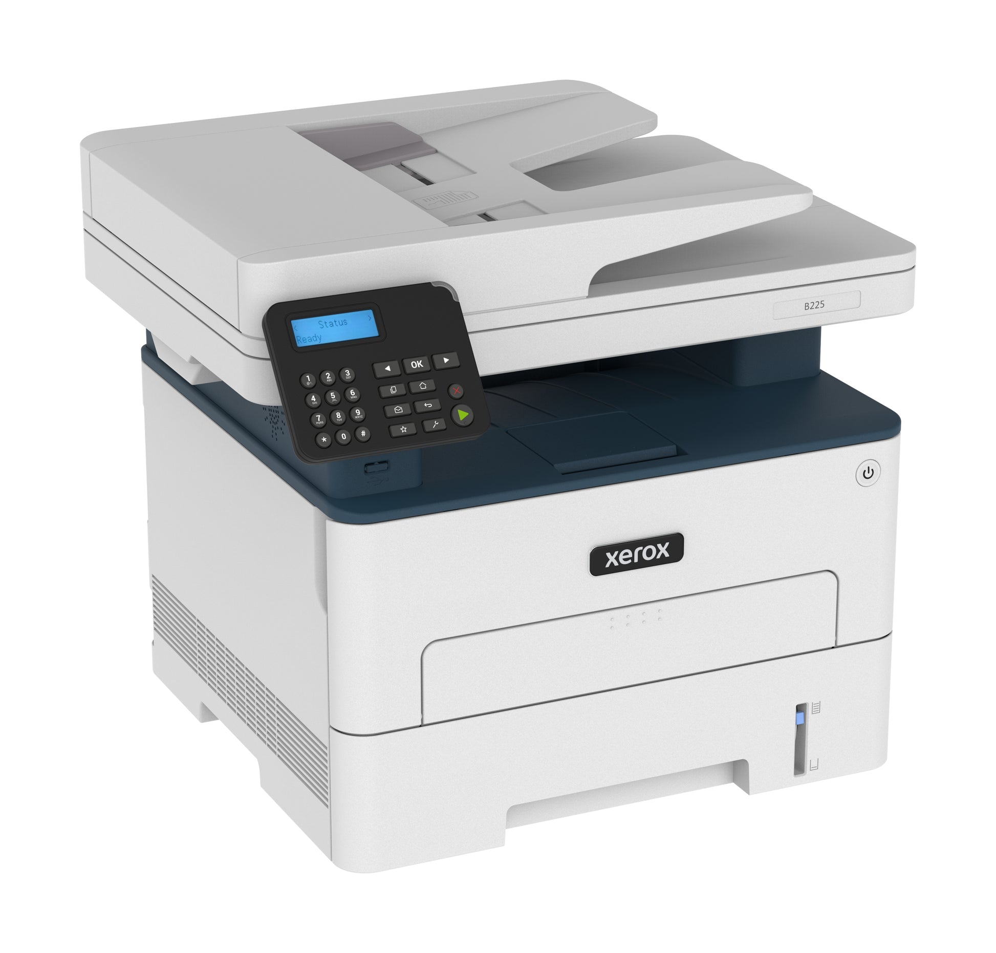 Xerox B225 – SW Laser-Multifunktionsdrucker, A4, 3-in-1, Duplex, ADF, WLAN/LAN, AirPrint, Mopria