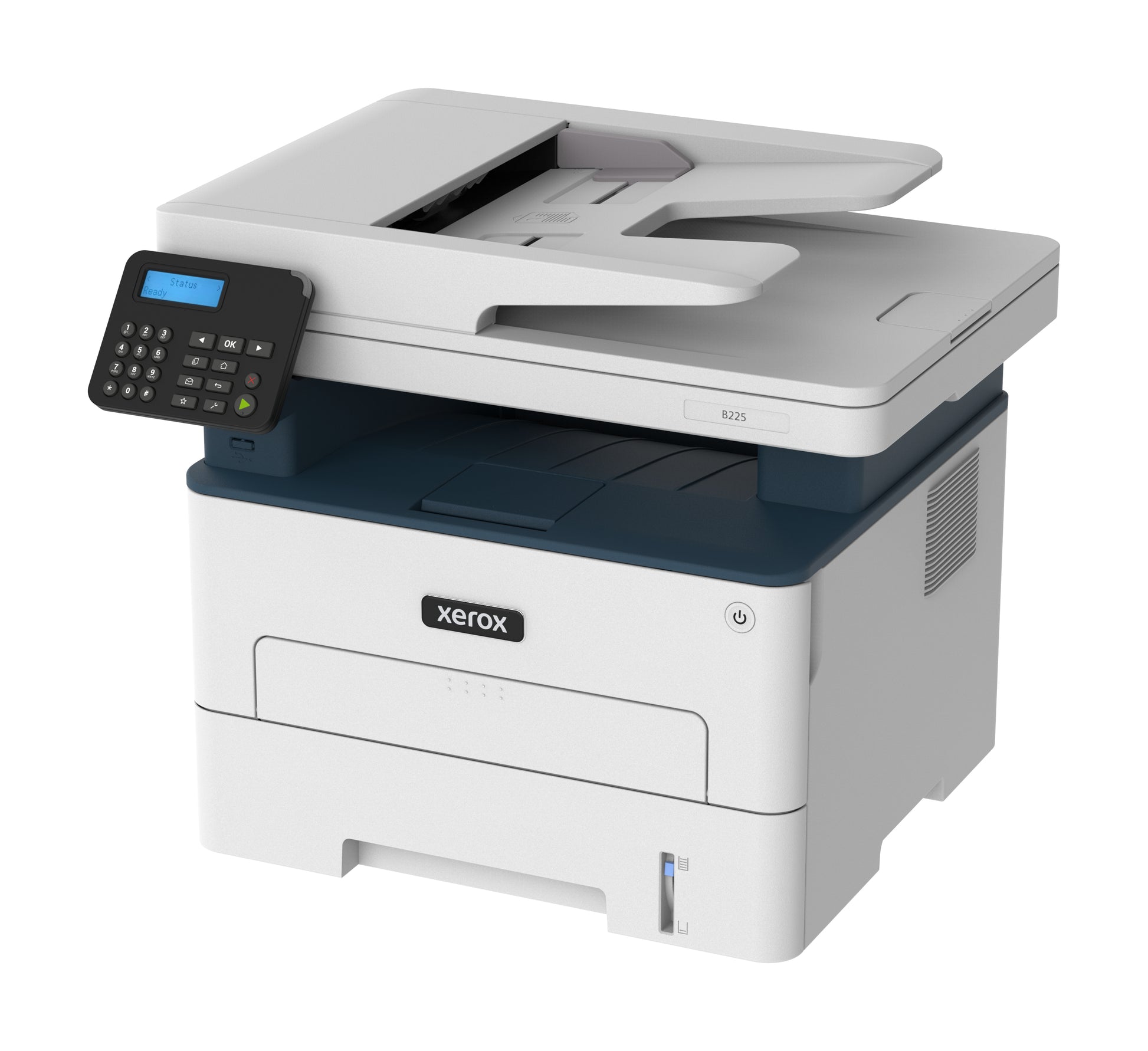 Xerox B225 – SW Laser-Multifunktionsdrucker, A4, 3-in-1, Duplex, ADF, WLAN/LAN, AirPrint, Mopria