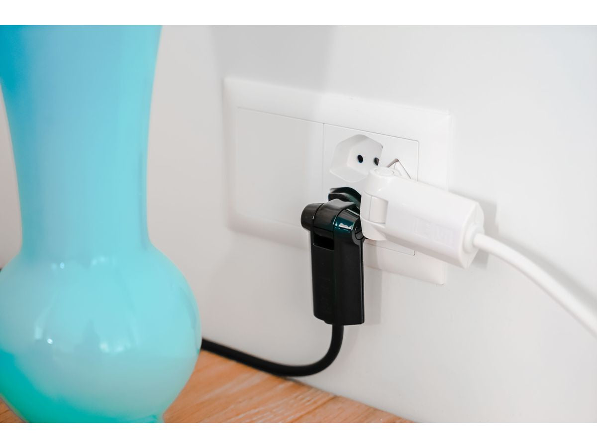 Max Hauri AG Max Hauri Steckdosenleiste 7×T13, mit Schalter, 2 m, drehbar 130° – weiss