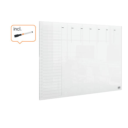 Nobo Whiteboard – 29,7 × 42 cm, Acryl
