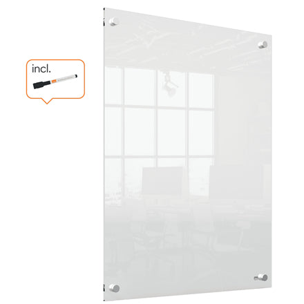 Nobo Whiteboard – 60 × 45 cm, Acryl