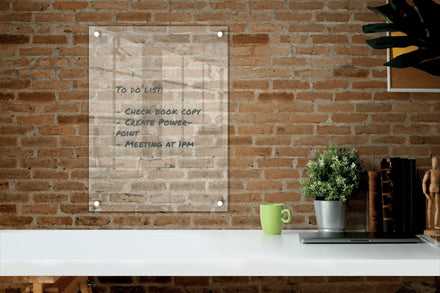 Nobo Whiteboard – 60 × 45 cm, Acryl