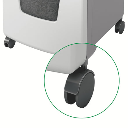 Leitz IQ AutoFeed – Aktenvernichter mit Autofeed 600 Blatt, DIN P-5, Mikroschnitt 2 × 15 mm, 110 l