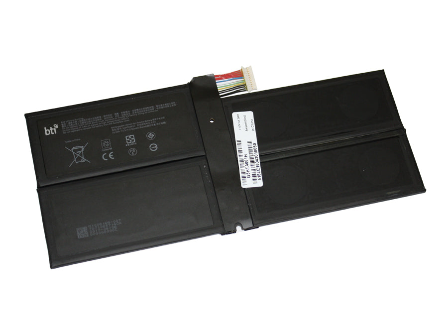 BTI Notebook-Akku – für Microsoft Surface Pro 7 – 43,2 Wh, 7,57 V (4 Zellen) – Schwarz