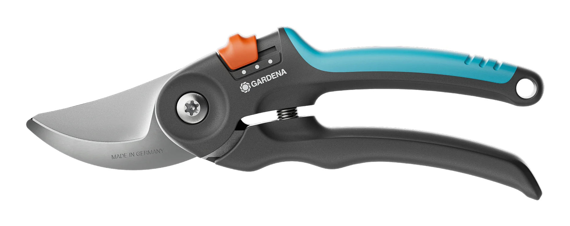 Gardena PremiumCut flex – Gartenschere 24 mm, Sicherheitssperre, Schwarz/Blau