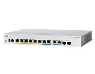 Cisco CBS350 Managed Switch – 8× 2,5GbE, 2× 10GbE, 2× SFP+, 1× USB