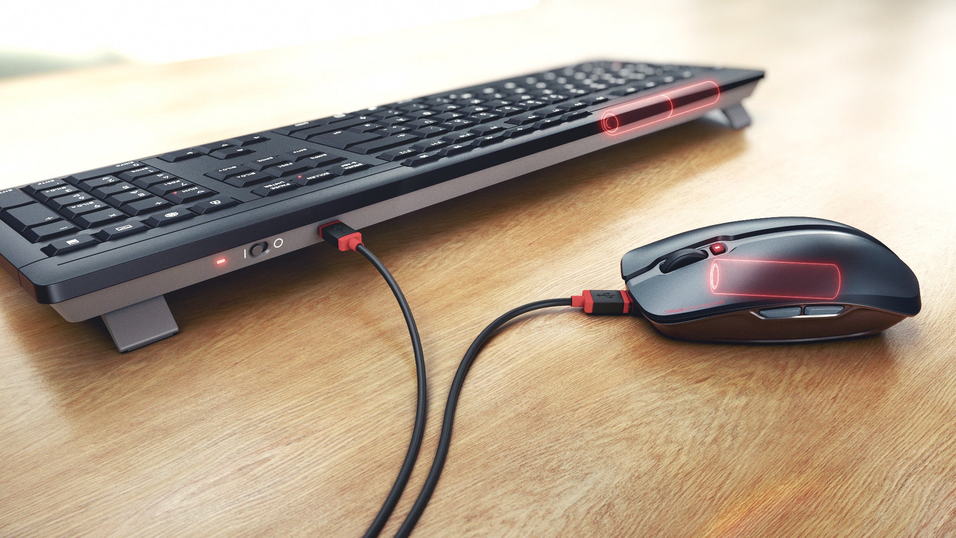 CHERRY Tastatur, kabellos (2,4 GHz), Fullsize (mit Ziffernblock) – für Windows 10, Windows 8 & Windows 7
