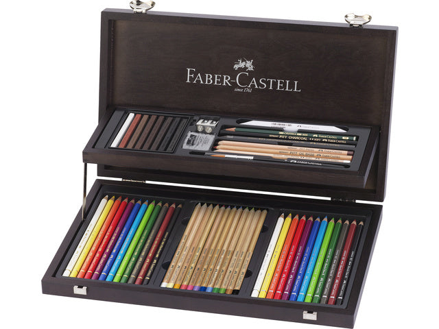 Faber-Castell Buntstifte, mehrfarbig, pastell, 53er-Schachtel