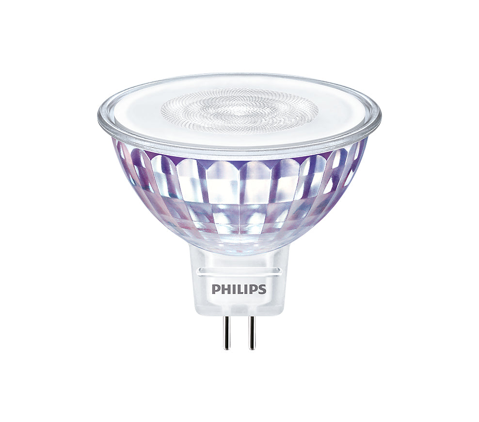 Philips Leuchtmittel GU5.3 – Warmweiss 2700 K, 450 lm, 5,8 W, 60°, dimmbar – 1 Stk. – MASTER 30724700