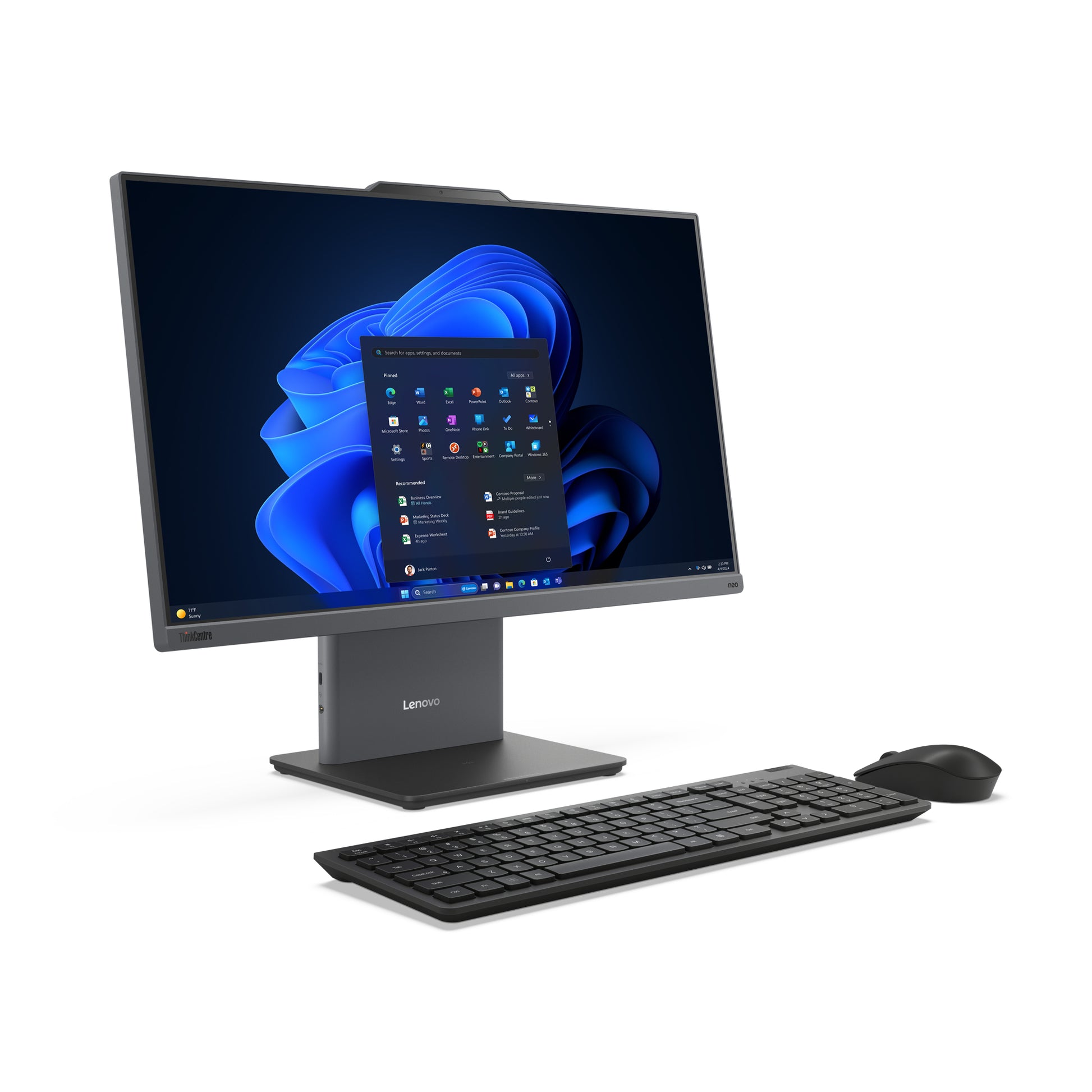 Lenovo All-in-One – 23,8" Full HD, Intel Core i7-13620H, 16 GB RAM, 1 TB SSD, Windows 11 Pro