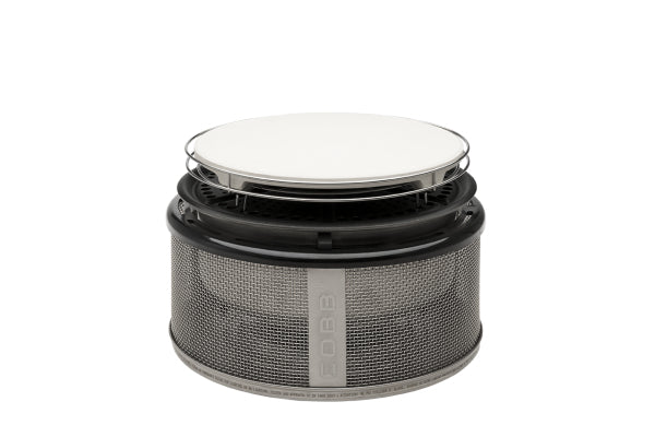COBB – Pizzastein Ø 26 × 2,6 cm, Keramik, weiss, für COBB Premier, EasyToGo