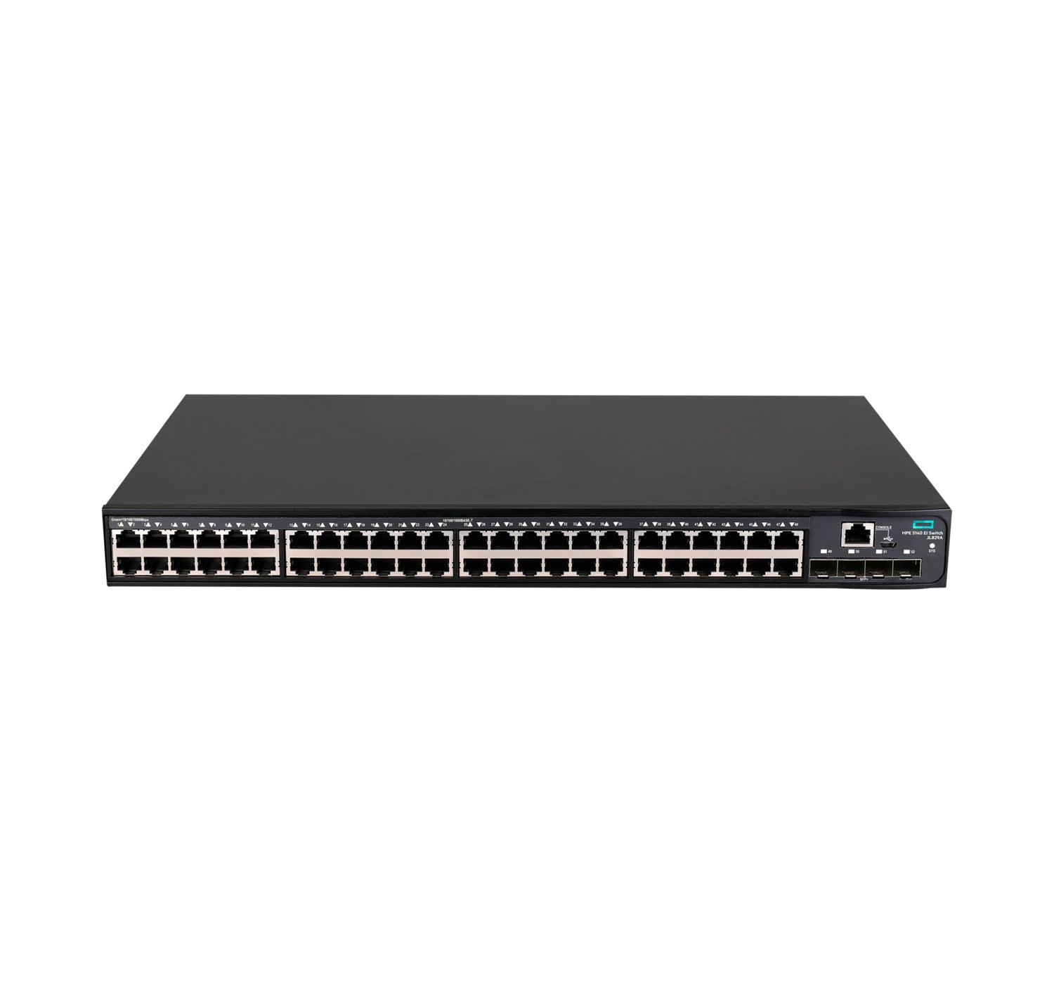 HPE FlexNetwork 5140 – Managed Switch – 48×GbE, 4×SFP+, L3, 1U