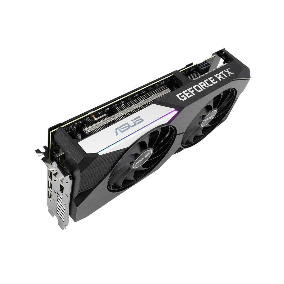 ASUS DUAL-RTX3060TI-O8G-V2 – PCIe Grafikkarte – GeForce RTX 3060 Ti, 8 GB GDDR6, PCIe 4.0