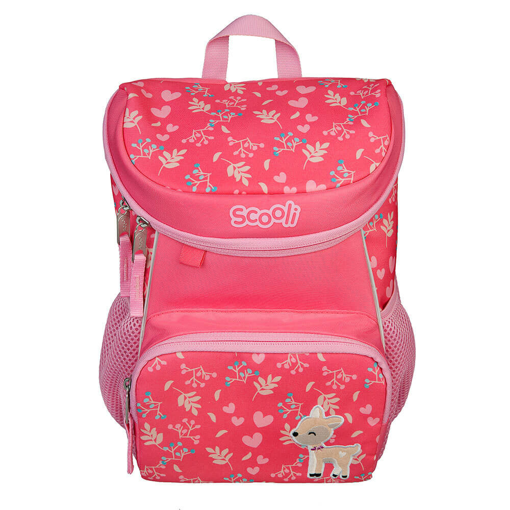 Scooli Kindergartenrucksack, Daisy Deer, 8 l, 20×19×13 cm