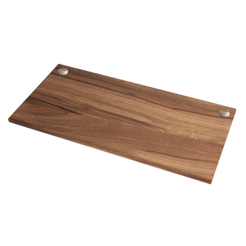 Fellowes Tischplatte – 140 × 80 × 2,5 cm – Walnuss – für Levado, Cambio