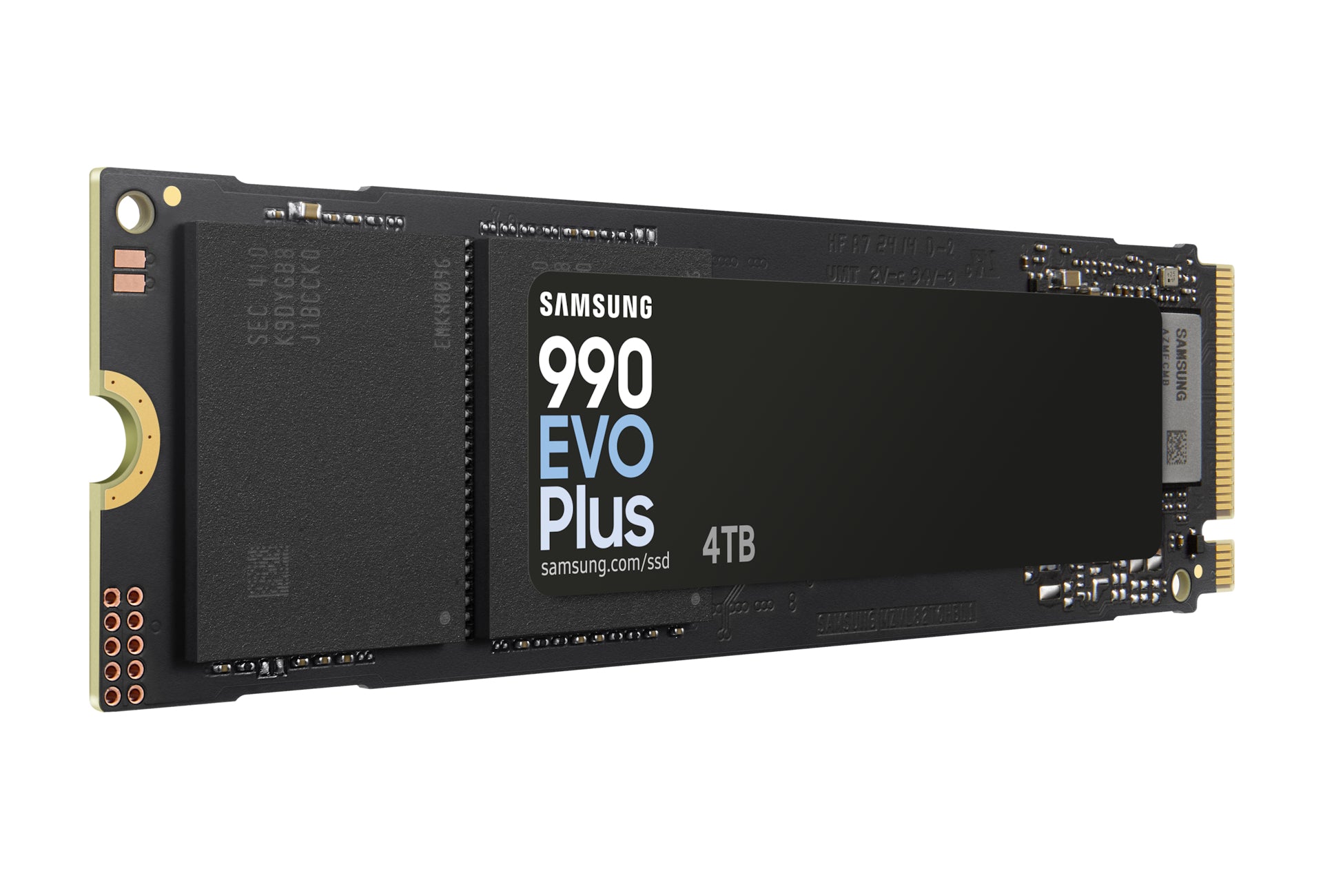 Samsung 990 EVO Plus – 4 TB M.2 2280 (22×80 mm), NVMe PCIe 4.0, 7150 MB/s Lesen, 6300 MB/s Schreiben