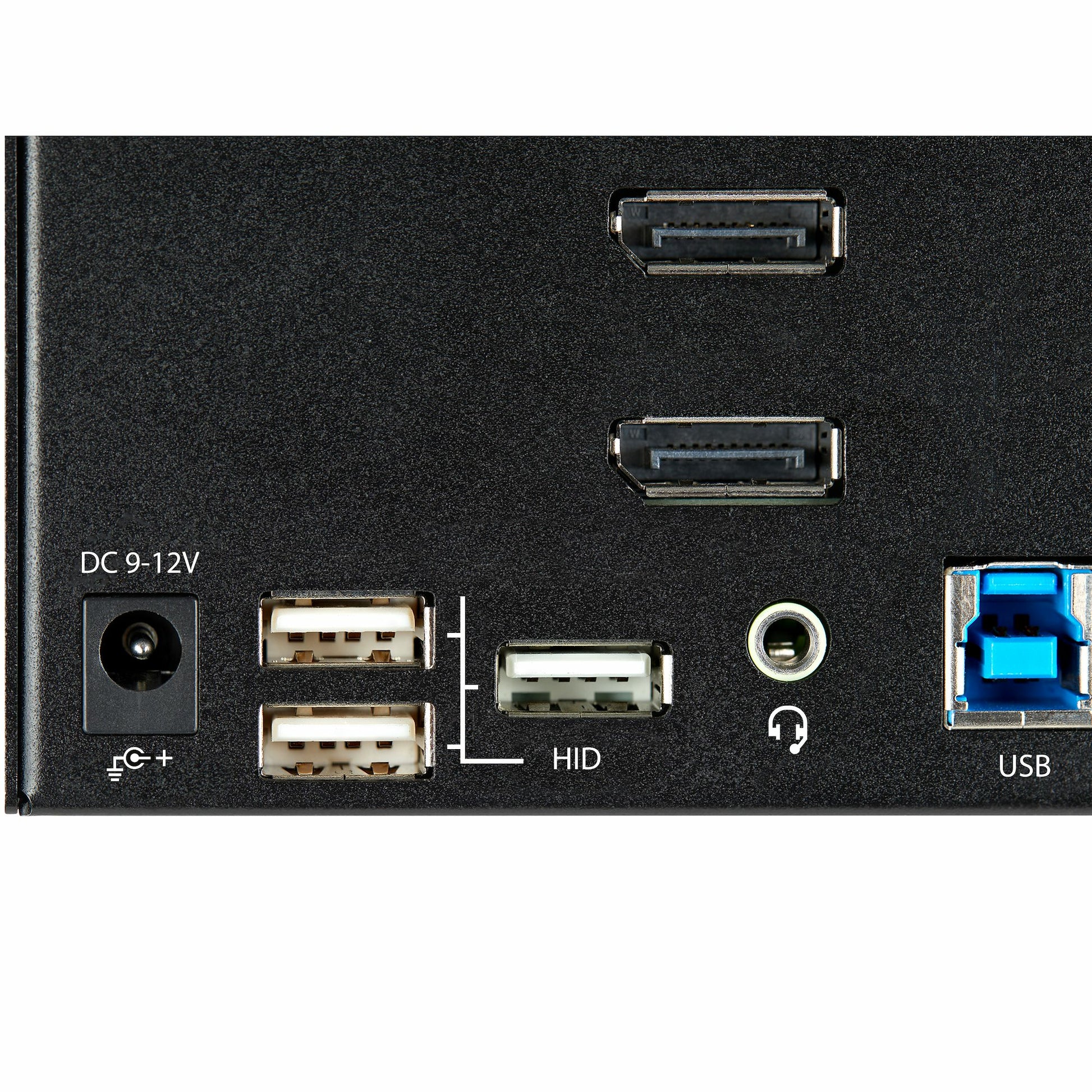 StarTech.com 2-Port DP KVM-Switch – 4K/60 Hz, USB 3.0-Hub, Audio